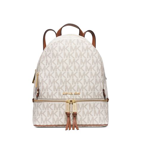 michael kors mini backpack white|michael kors black purse small.